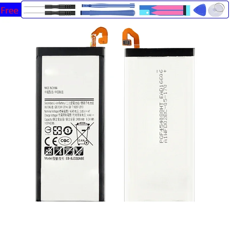 Аккумулятор 2400 мАч EB-BJ330ABE для Samsung GALAXY J3 2017 SM-J330 J3300 SM-J3300 SM-J330F/DS SM-J330FN SM-J330G SM-J330L