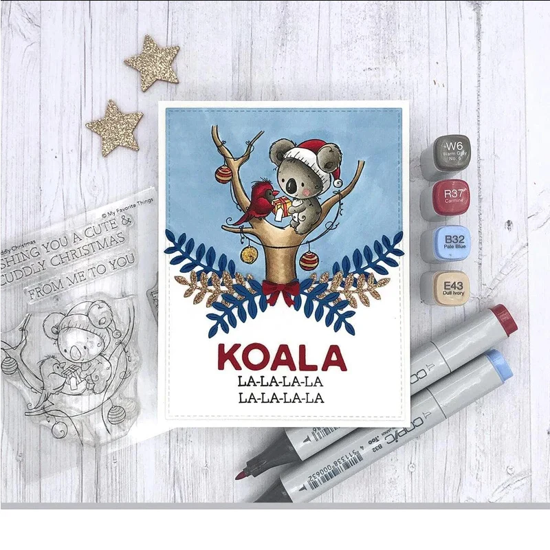 Рождественская елка наклейки с сюрпризом друзья со снегом ГОЛУБИ МИРА зелень