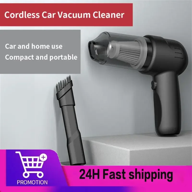 Беспроводной автомобильный пылесос 98000Pa, многофункциональный мини ...