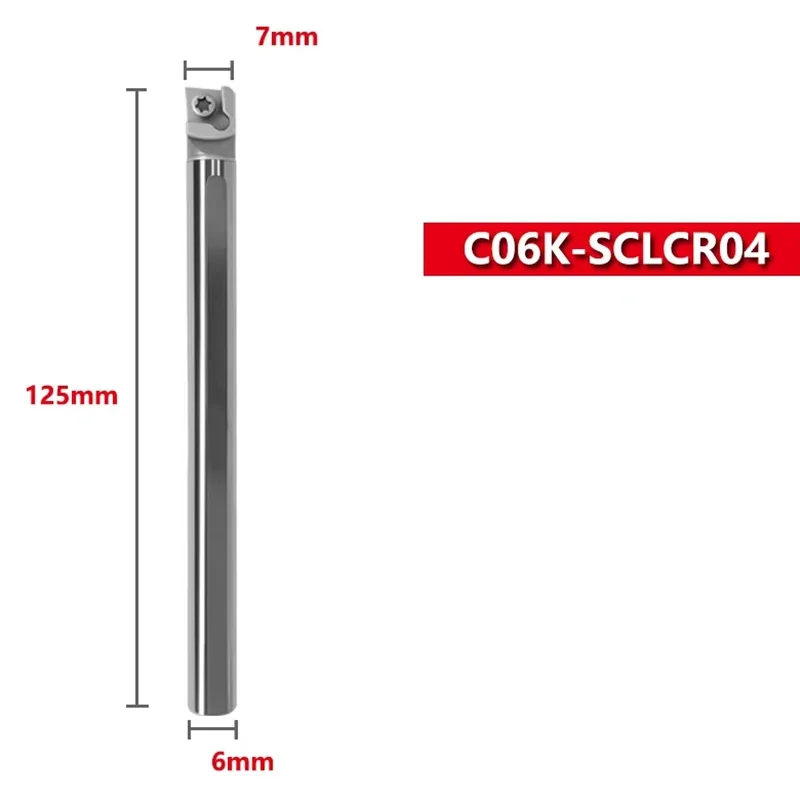 C04H C05H C06K C08K SCLCR06 SCLCR09 Сейсмостойкий держатель для внутренних отверстий из карбида вольфрама для твердосплавных пластин серии CCGT для токарных станков с ЧПУ (art.: 3920dc33418bc) - 3920dc33418bc