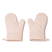 New 1 Pair Microwave Glove BBQ Oven Baking Hot Pot Mitts Cooking Heat Resistant Kitchen Mittens