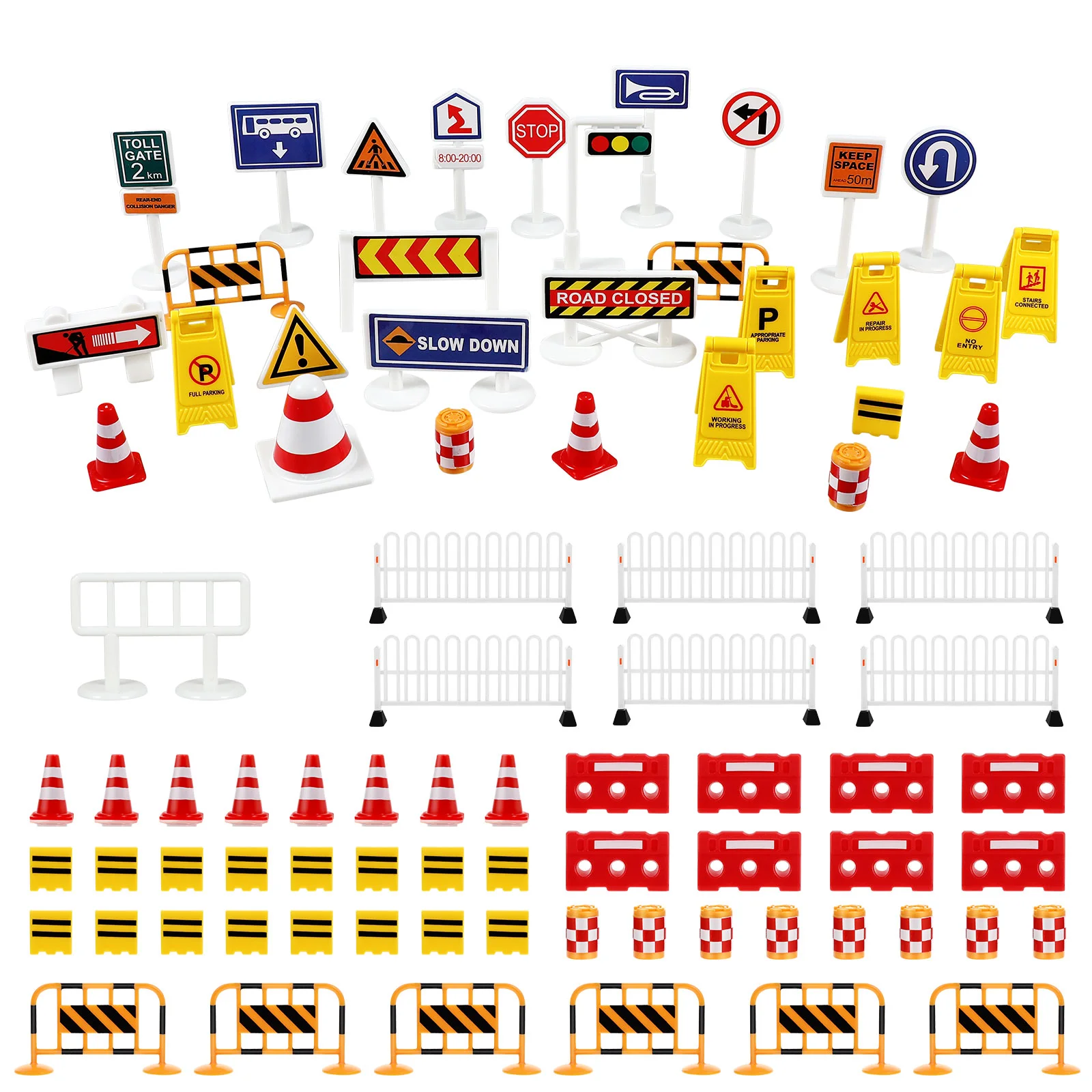 

Simulated Traffic Barricades Travel Toys Kids Children Road Signs Cognitive Transportation The Toddler
