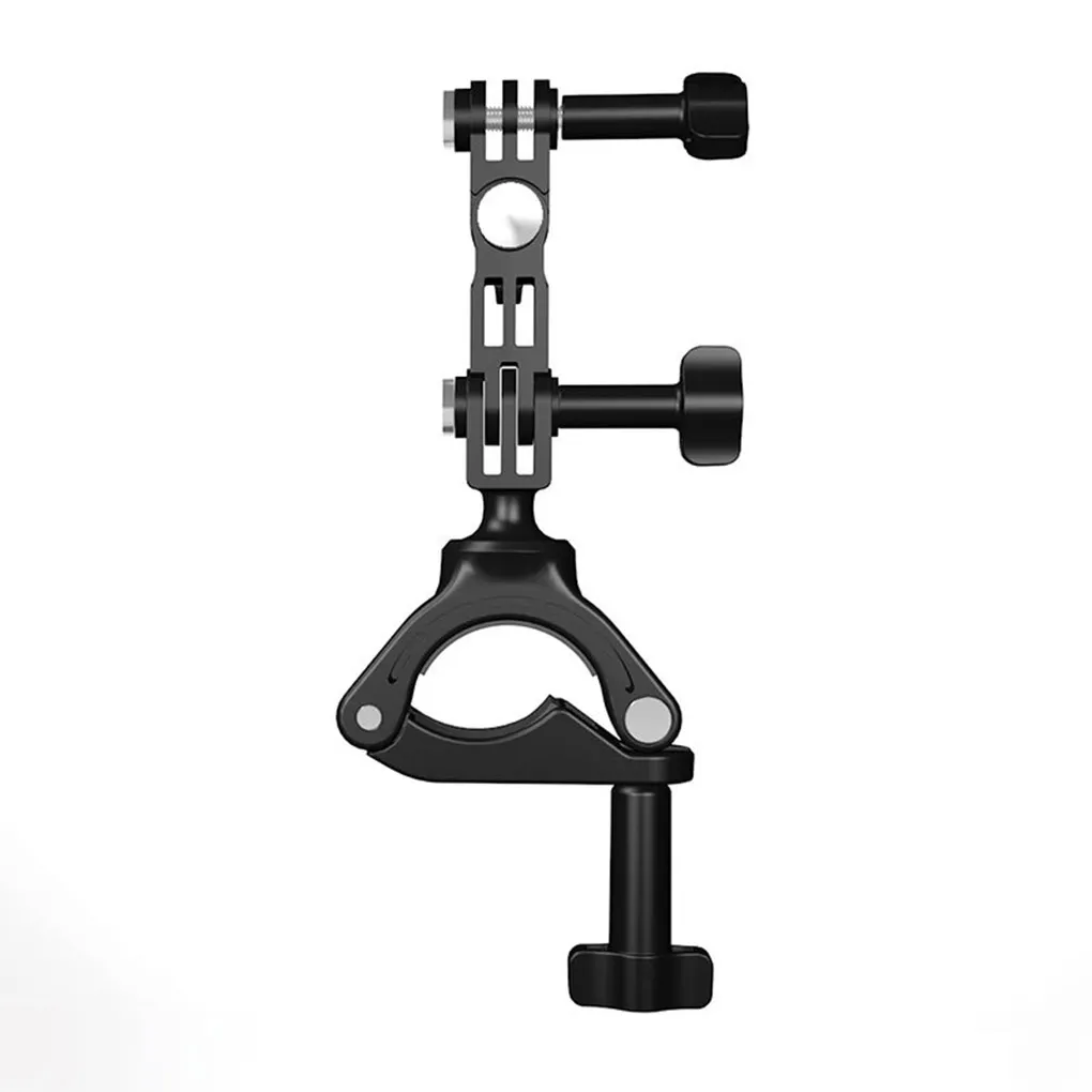 

Черный держатель для спортивной камеры, телефона, браслета, регулируемая стойка для крепления, противоскользящая, для велосипедов, мотоциклов, улицы