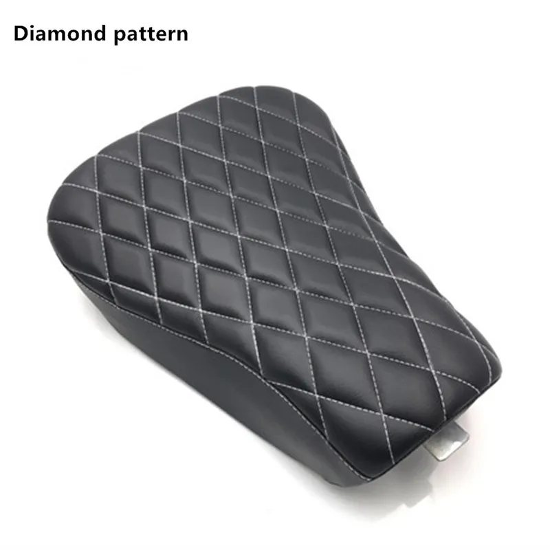 1pc High quality Motorcycle Saddle Driver Seat Front Solo Cushion For Harley Sportster XL883 XL1200 X48 72 2004-2019 - купить по