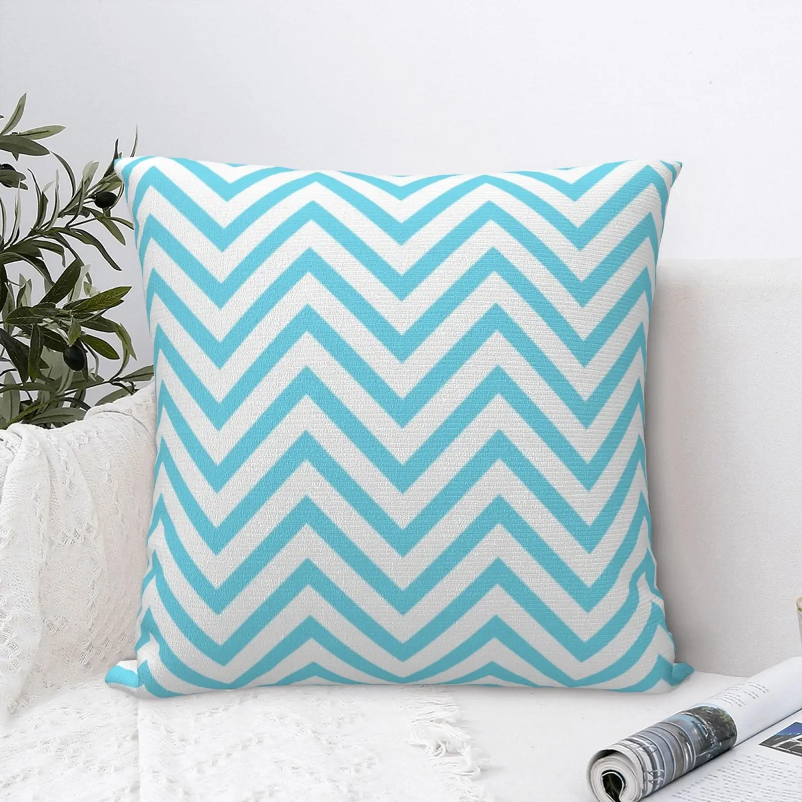 

Blue Tone Style 1 Pillow Case Pillow Case Throw Pillows Cushion Cover Pillow Case White Decorative Living Room Big With Zipper