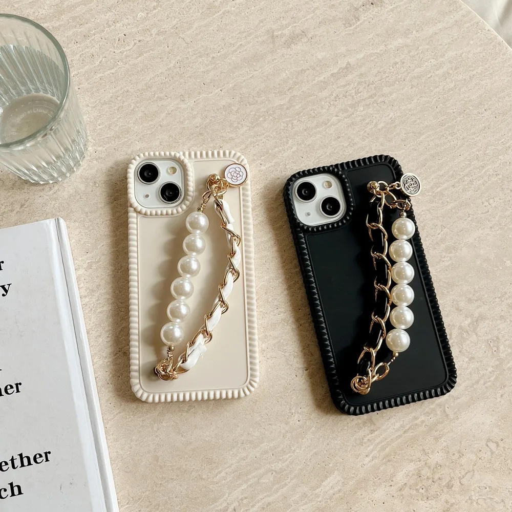 

Pearl Bracelet Pattern Case For iphone 14 14Pro 14Promax 11ProMax 11 12Pro 12 13ProMax 13Pro 13 Soft Shell