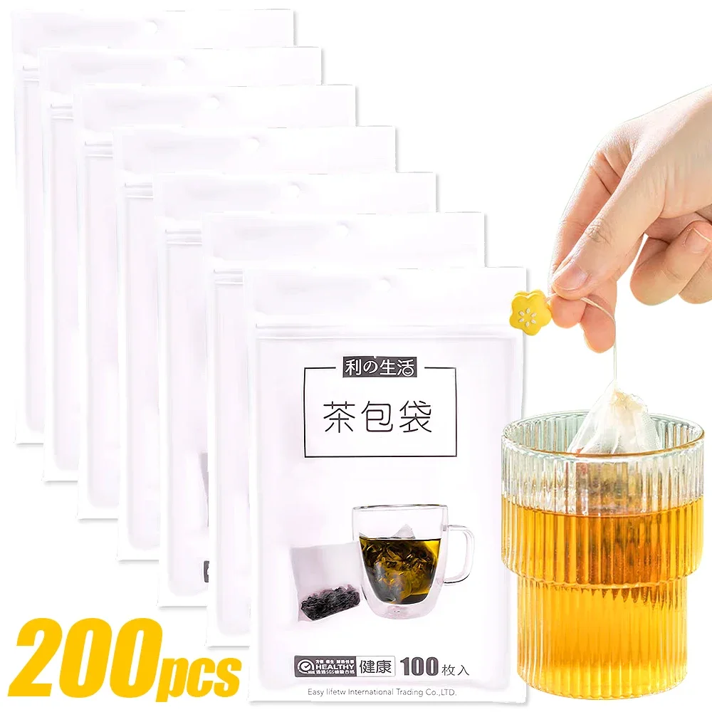 Одноразовые чайные пакетики 200/100 шт