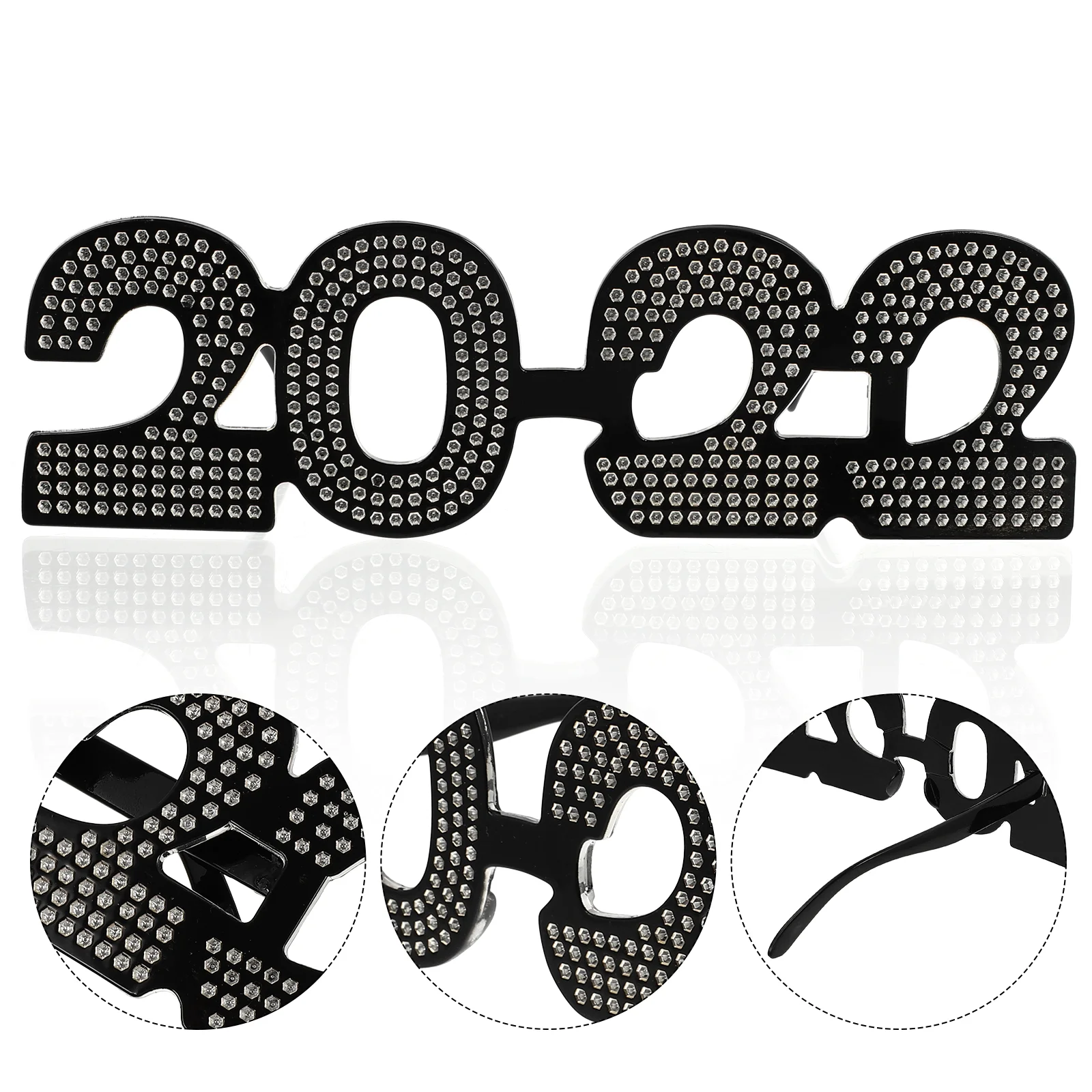 

New Glasses Year Party Eyeglasses Eve Happy Funny Eyewear Graduation Number Yearsspectacles Photo Prop Fun Grad Eye Wear
