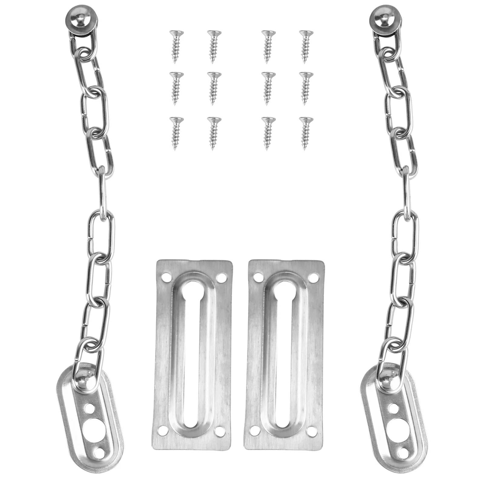 

Lock Door Chain Latchsliding Anti Duty Heavy Clasp Guard Portable Travel Reinforcement Home Safety Steel Reinforced Extruded