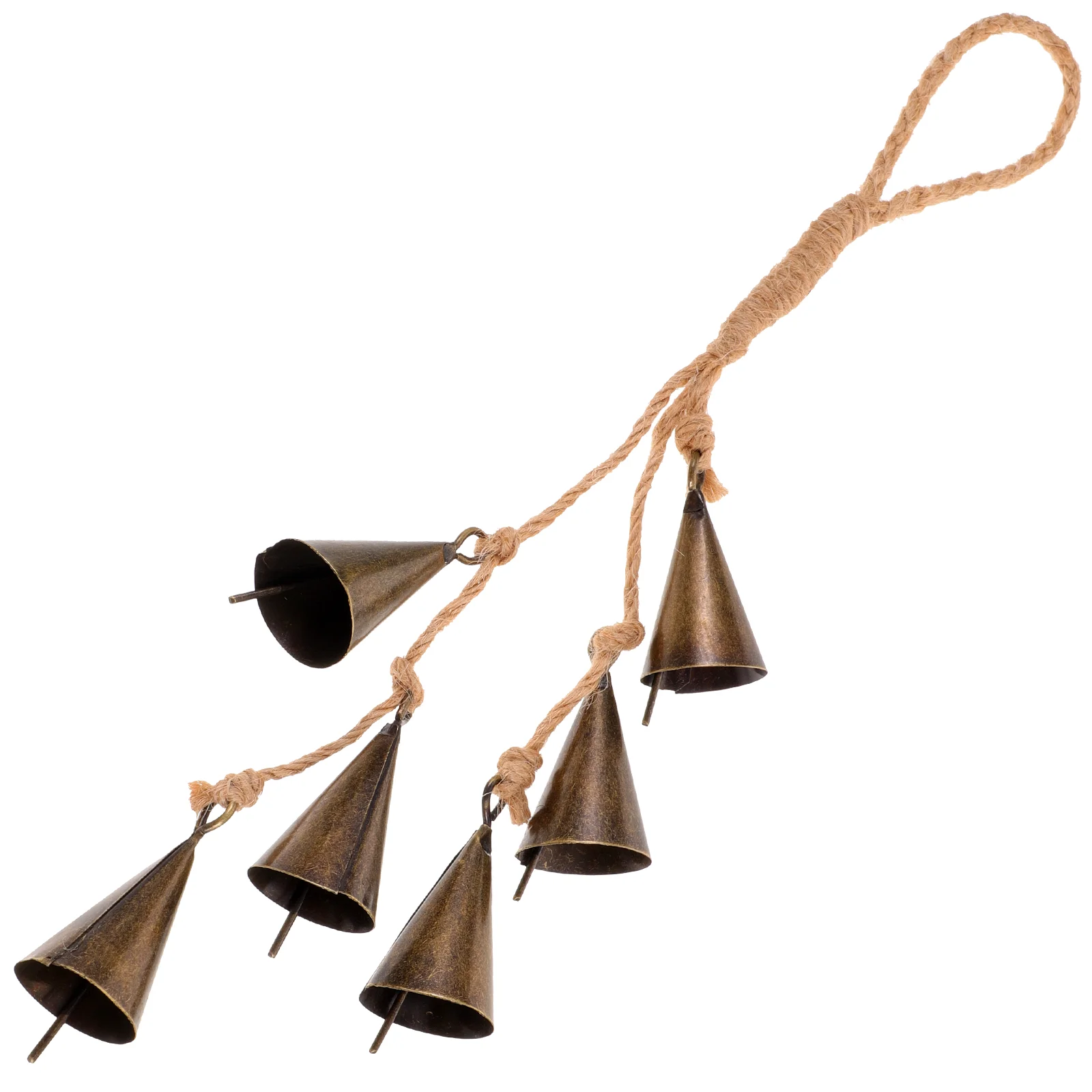 

Wind Chimes Bells Witch Door Hanging Protection Decor Hanger Garden Chime Knob Wealth Charms Decorative Charm Wiccan Bell