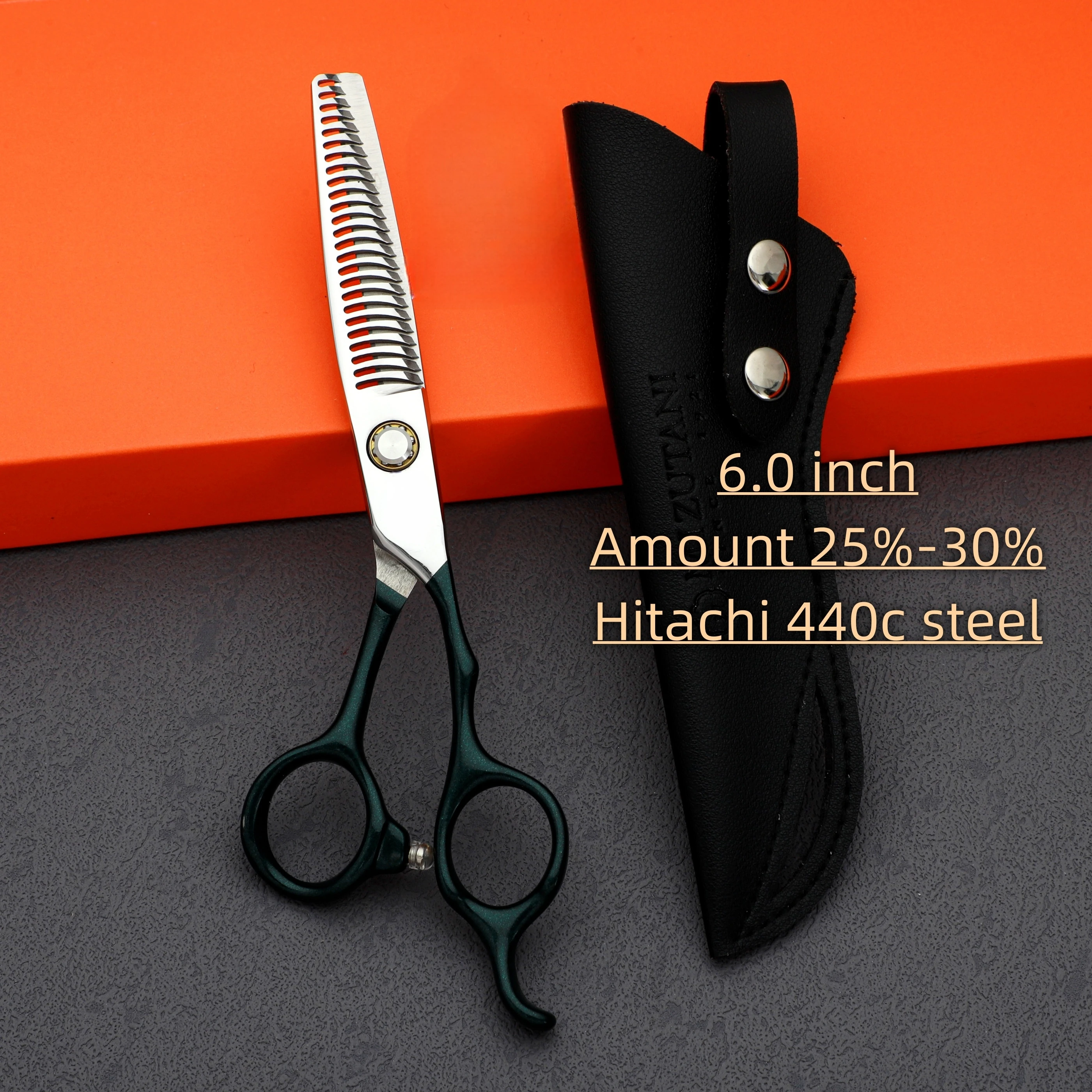 Профессиональные парикмахерские ножницы японская сталь 440c филировочные набор 6