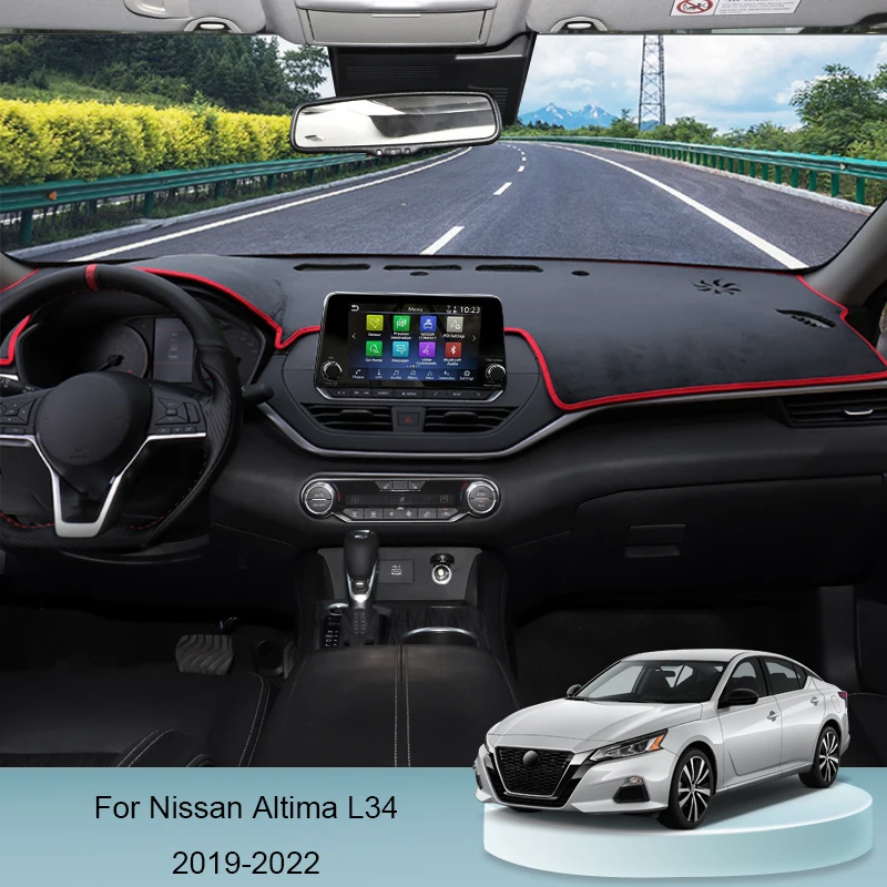 

Car Dashboard Cover Protective Pad Artificial For Nissan Altima L34 2019-2022 LHD&RHD Sunshade Carpet Interior Protect Accessory