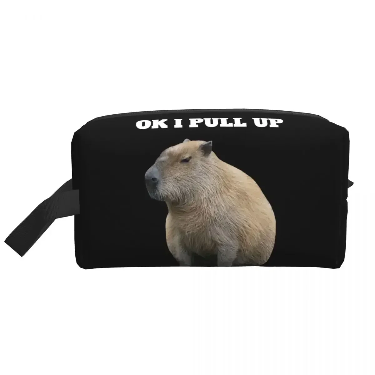 Ok Saya вытягивающая косметичка капибара для женщин дорожный косметический