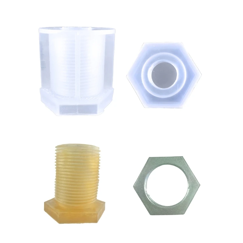 

Vase Epoxy Resin Casting Mold Home Decors Mold Screws Flower Vase Resin Mold