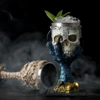 skeletal dragon skull cup stainless steel retro wine cup glasses wolf whiskey cup party supplies medieval novelty gothic gift