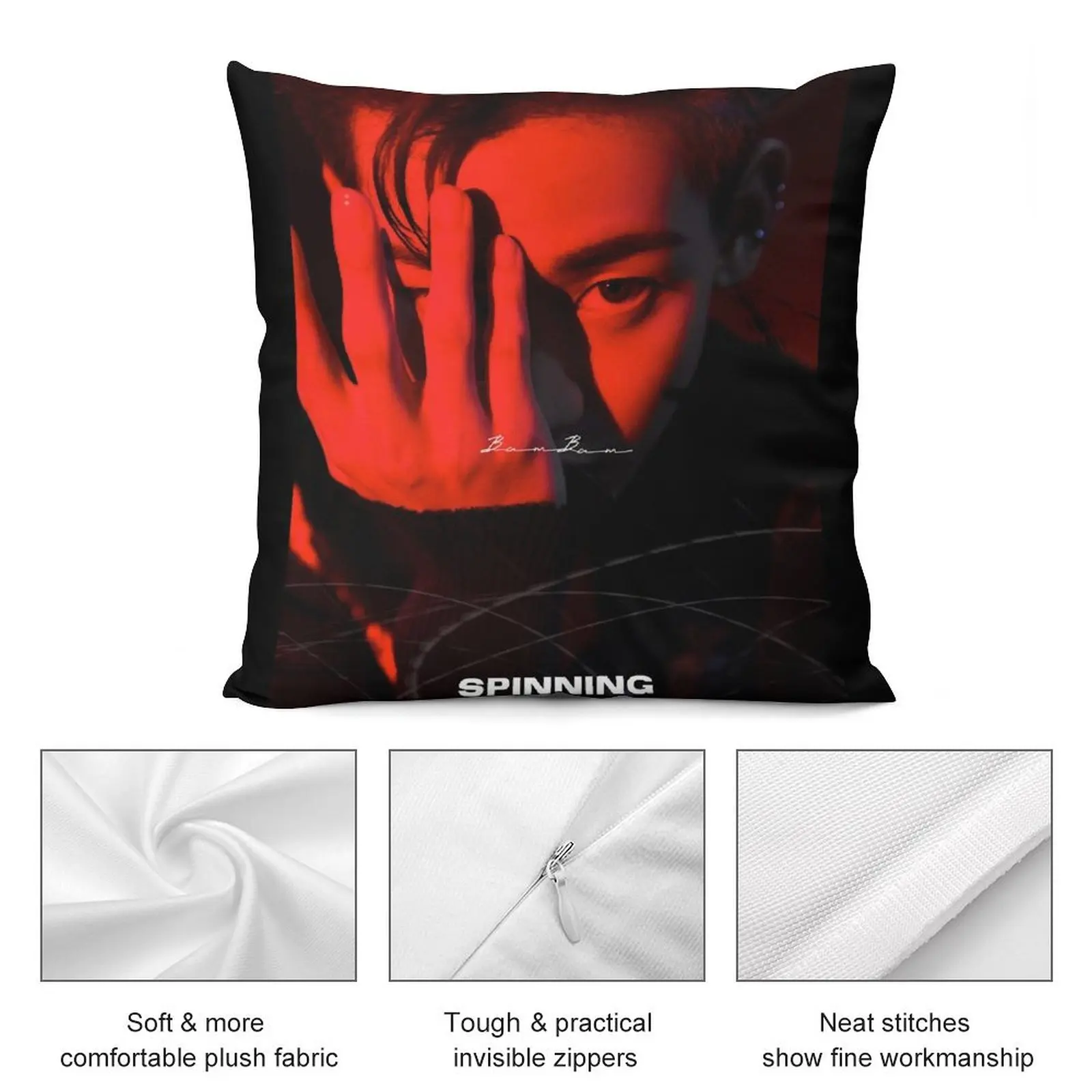 Got7 BamBam SPINNING TOP Декоративная подушка рождественские украшения 2025 чехлы для