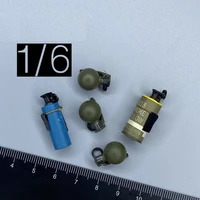 16th soldierstory ss107 special army force military weapon throwing model grenade 5pcsset accessories for scene component