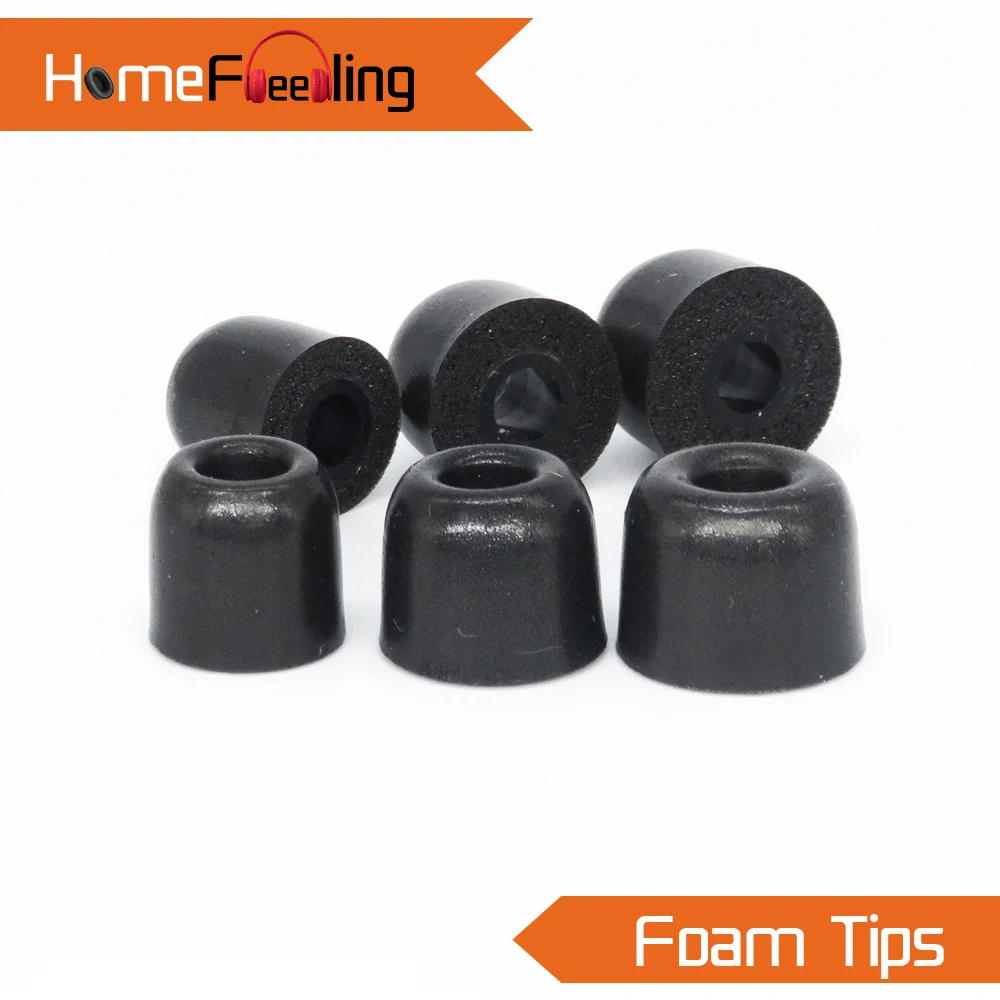 

Foam Tips For Monoprice 9963 Enhanced Bass Hi-Fi Earphone Soft Comfortable Pads Foam