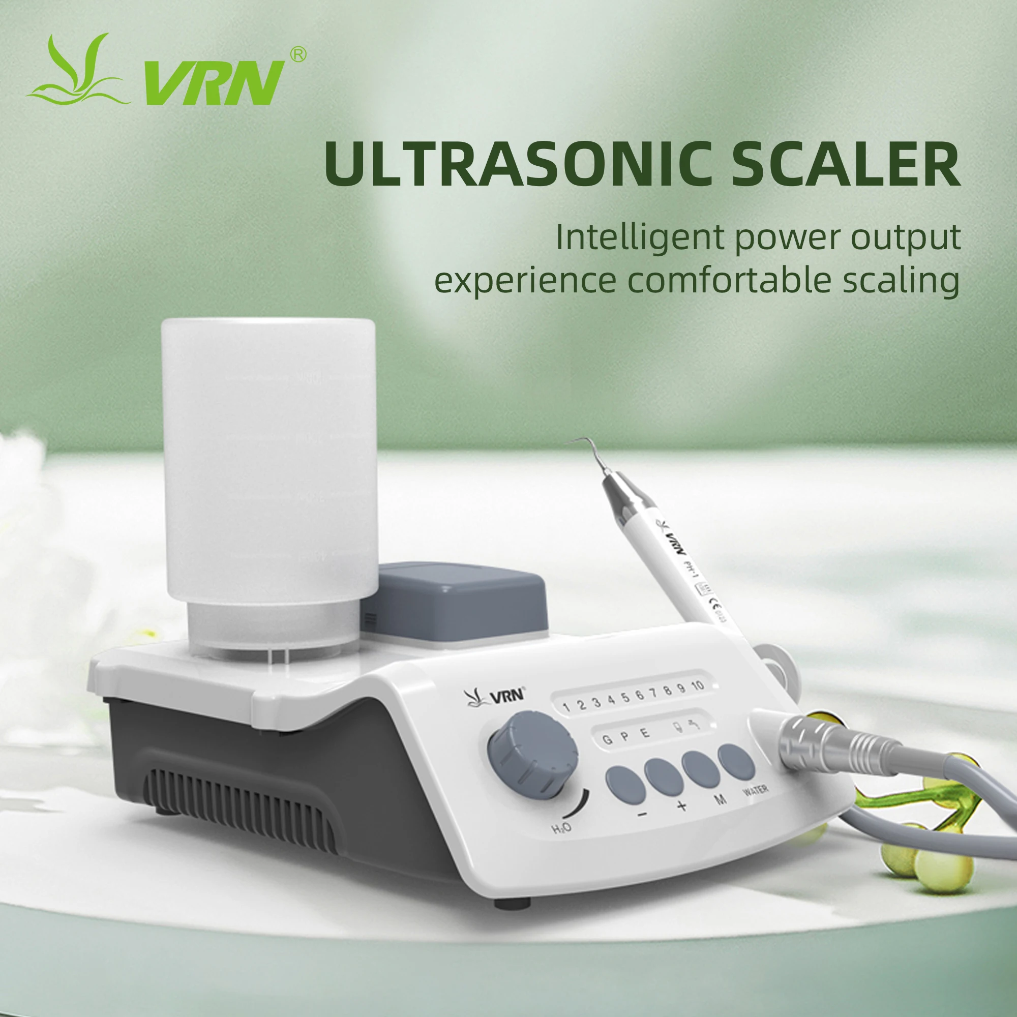 Зубной скалер Ультразвуковой VRN A8 Для Чистки Зубов С Led Dechable Наконечник