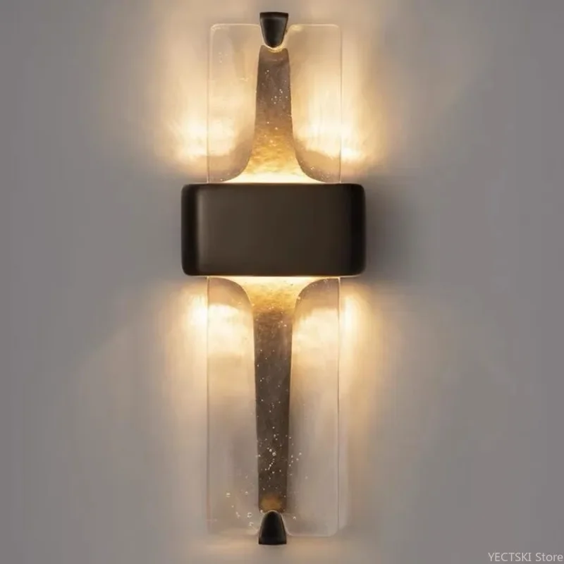 GHJUYIOL Ретро роскошный медный настенный светильник средневековое искусство