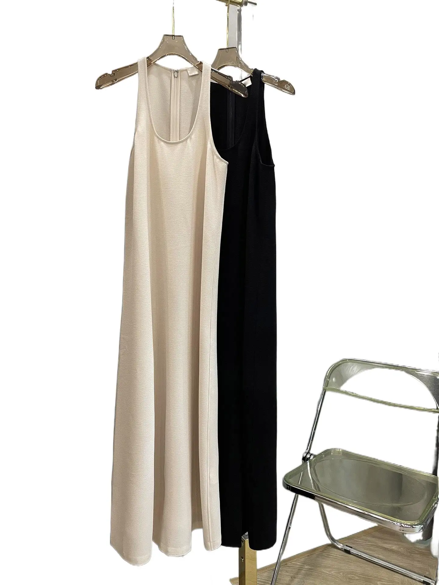 

2023 Женская одежда, новое минималистичное платье 0730