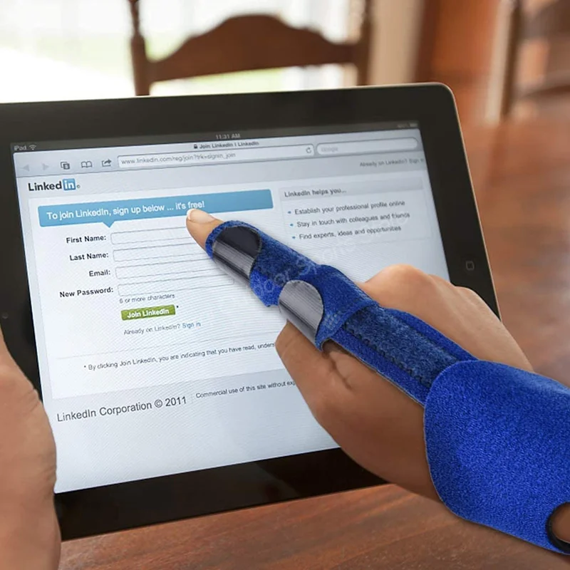 1 шт. алюминиевый корректор для пальцев при артрите