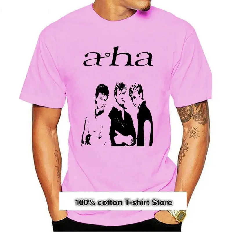 

Camiseta de banda de música A Ha 80S, camiseta de manga corta