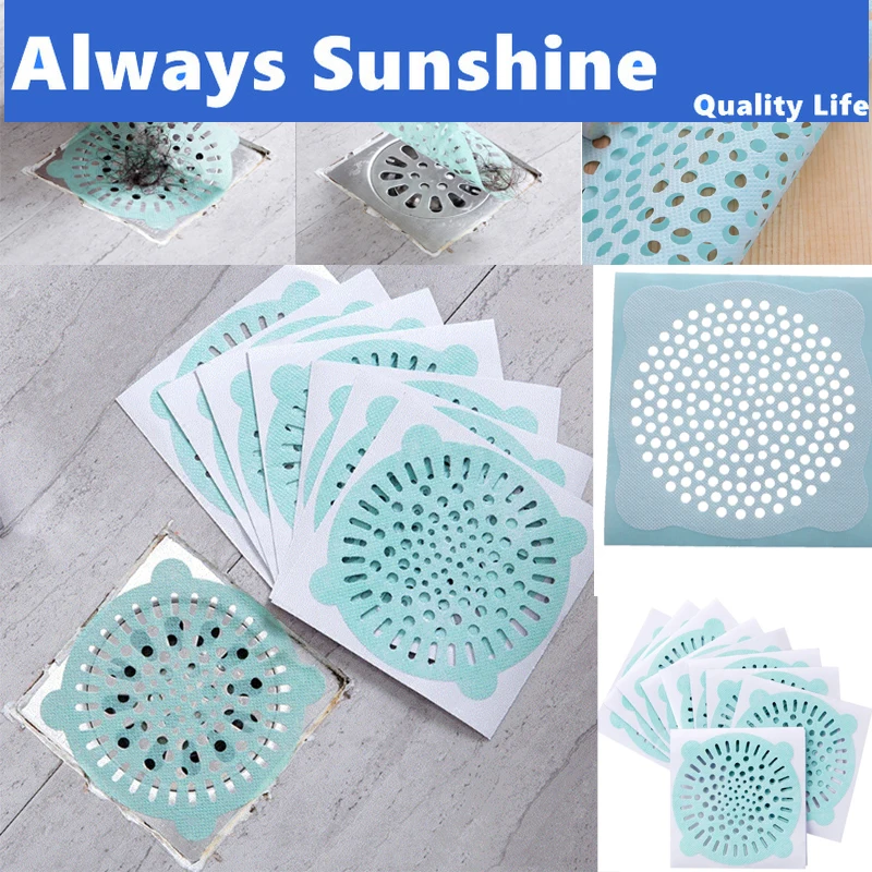Новая одноразовая сливная наклейка для душа s против засора одноразовый фильтр
