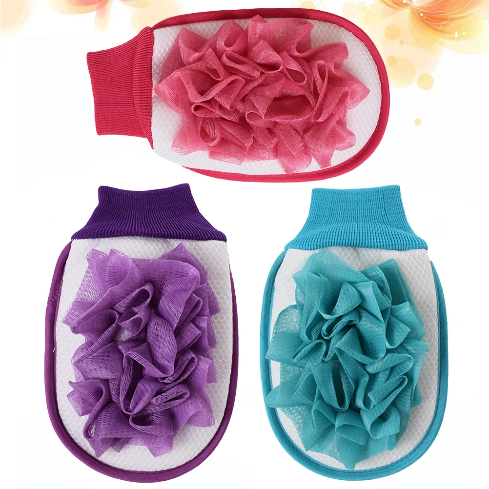 

3PCS Bath Efficient Scrubbing Exfoliating for Students Men