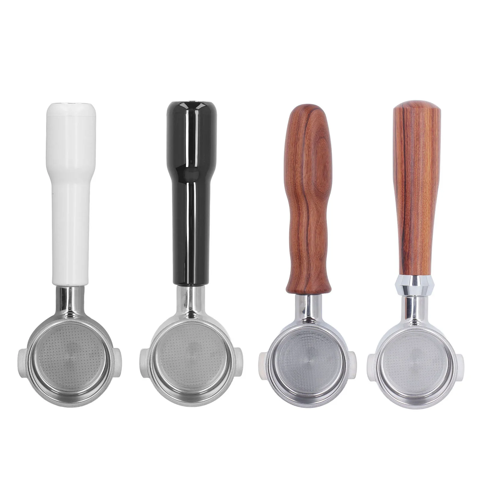 Портативный бумажник для кофе без дна 51 мм, портативный бумажник из нержавеющей стали 304, сменный удобный захват для кофемашины ECO310