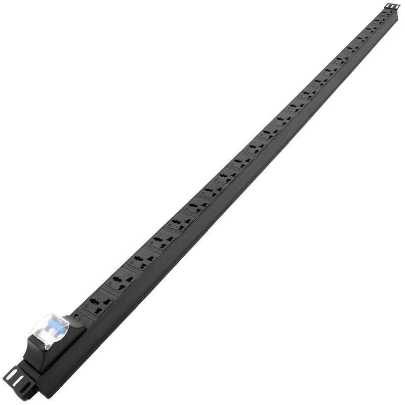 

wireless PDU 22 Units Universal Outlet Socket 16A/32A 4000/8000W Air Switch Power strip Industrial aluminium alloy Network Rack