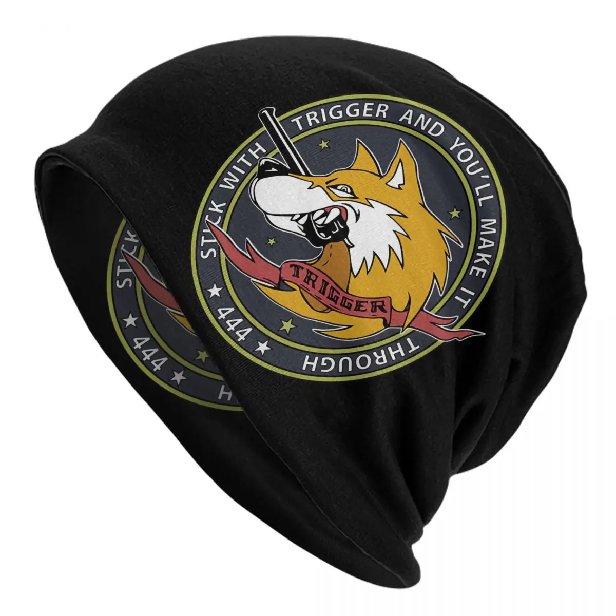 Ace Combat Trigger Badge Adult Men's Women's Knit Hat Keep warm winter knitted hat