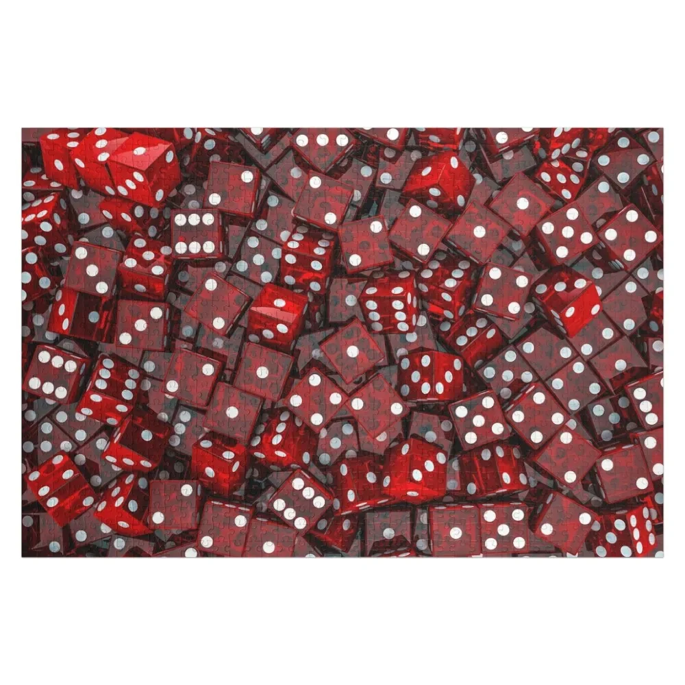 Красные кубики-пазлы индивидуальное изображение персонализированная детская