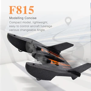 Imported Fx815 Rc Aircraft 2-Channel Fixed-Wing Glider 2.4G Remote Control Spacecraft  Model Seaplane Kid Toy