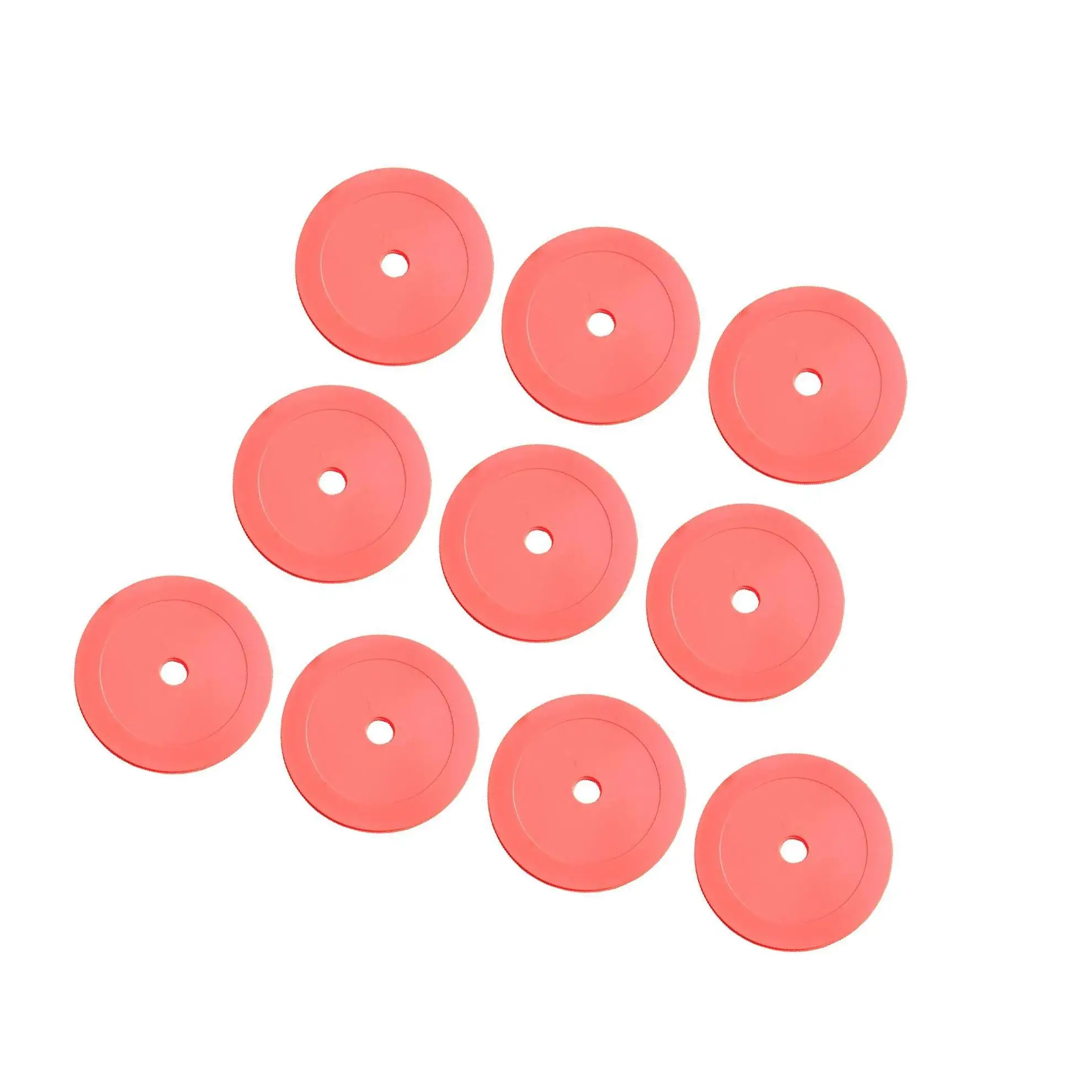 

10Pcs Flat Cones Non Slip Training Spot Markers for Boxing Baseball Soccer