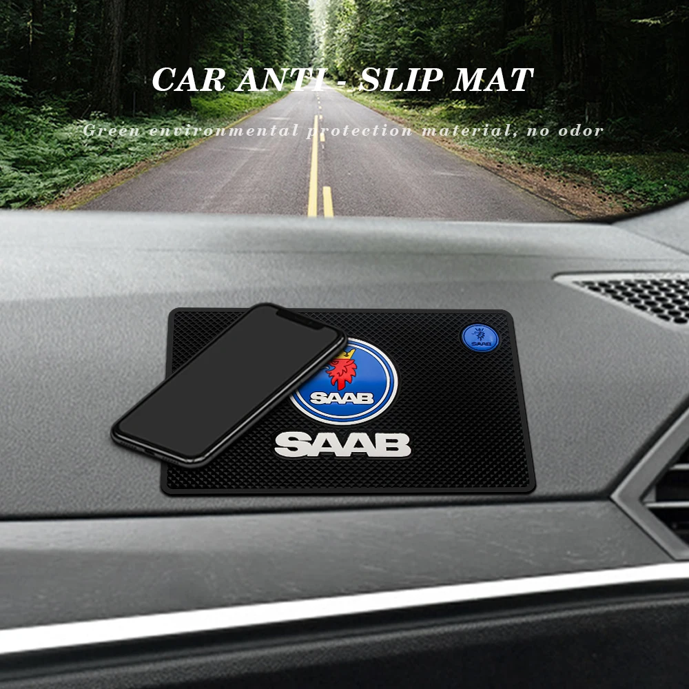 

Car Dashboard Sticky Anti-Slip PVC Mat Auto Non-Slip Sticky Gel Pad For SAAB 93 93X 95 96 94X 92X 97X 99 9X Monster GT750 Sonett