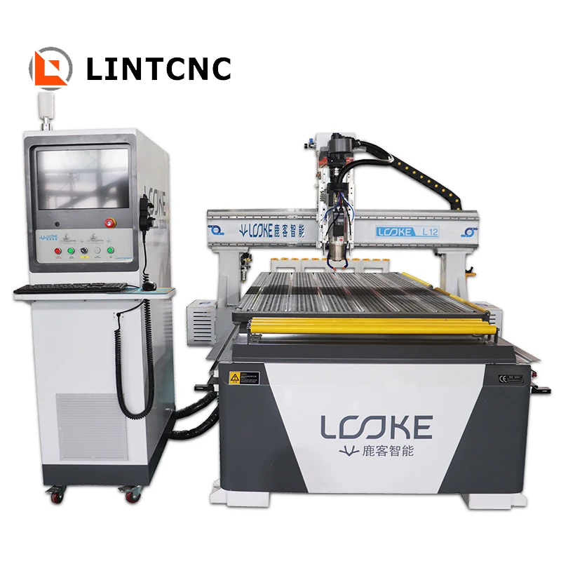 

1325 4*8ft ATC CNC Router 1530 3D Wood Carving Cutting Machine Woodworking Machinery with Linear Or Carousel Tool Changer Price