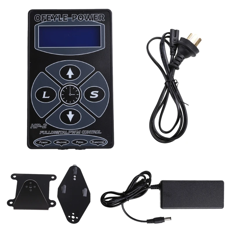 

Tattoo Power Supply HP-2 Professional Digital Dual LCD Display for Tattoo Machines Gun Power Supplies Set Source Tools K3NE