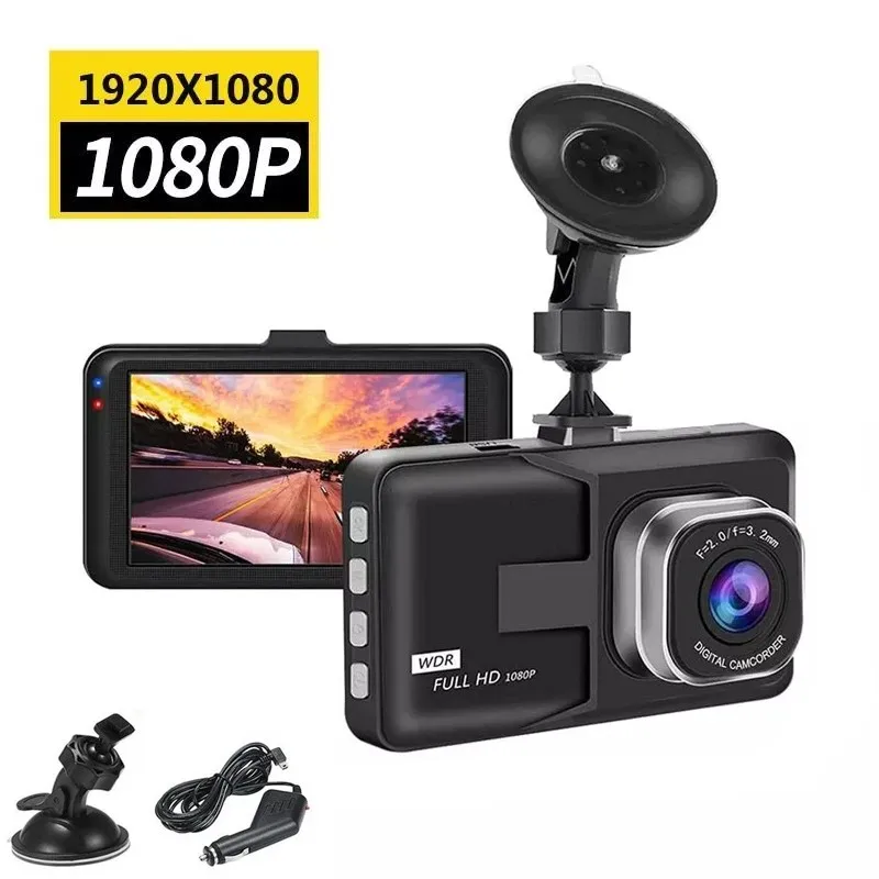 

Видеорегистратор автомобильный, 3 дюйма, 1080P Full HD