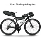 Велосипедная сумка Rhinowalk, водонепроницаемая, большая емкость, для шоссейного велосипеда