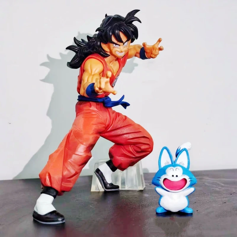 

18cm Dragon Ball Yamcha Puaru Anime Figure Yamcha Figurine Pvc Q Version Statue Model Keychain Toy Decor Funny Birthday Gift