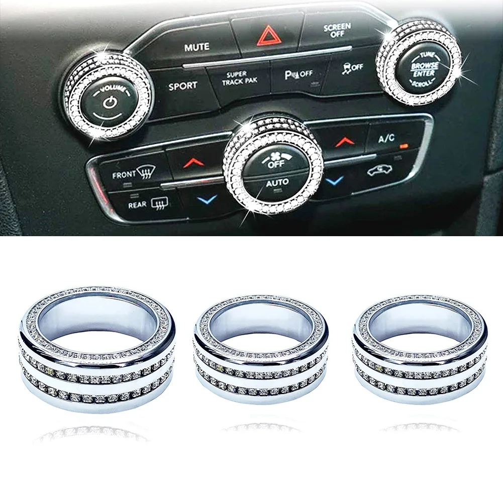 

Car Air Conditioning Knob AC Switch Knob Heat Control Button For Dodge For Challenger For Charger For Chrysler 200 300 300s