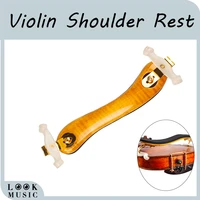 durable wood violin shoulder rest delicate design for 44 34 fiddle violin