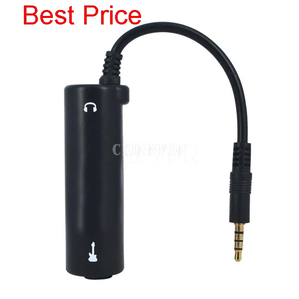 

40Pcs/Lot Rig Guitar Link Audio Interface System Record AMP Amplifier Software Effects Pedal Cable Convertor Adapter Jack