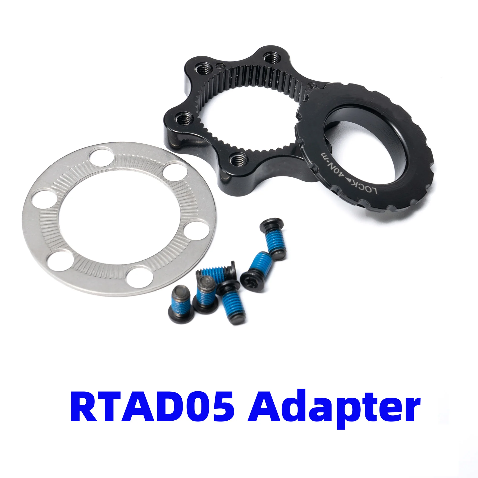 

RTAD05 Disc Rotor 6-Bolt converted into Center Lock mtb bike Disc Rotor Adapter