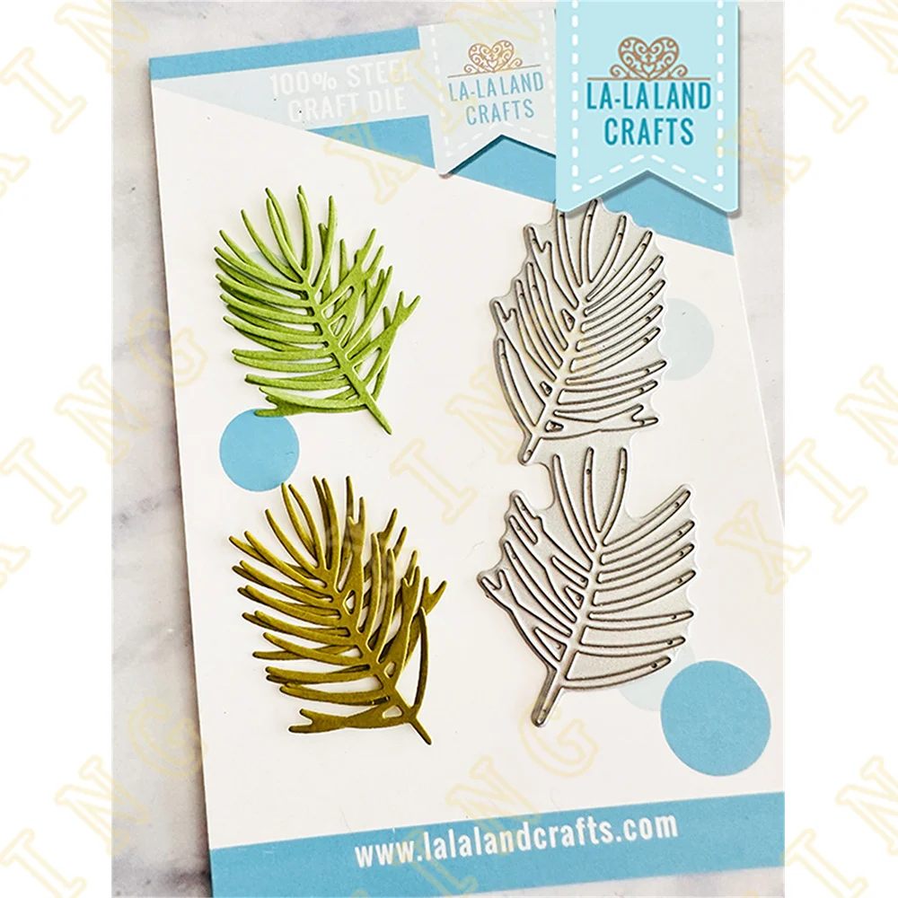 

Pine Needles 2022 New Arrival Metal Cutting Dies Cut Die Mold Craft Decoration Embossing Template Diy Greeting Card Handmade