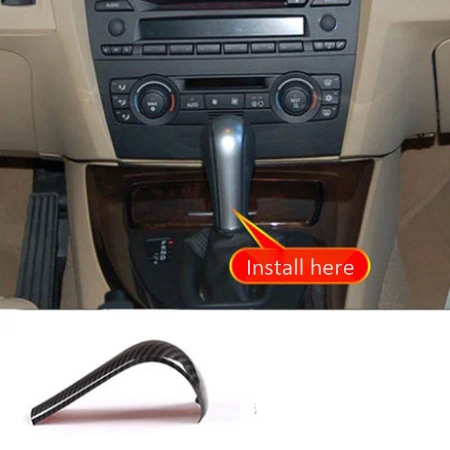 Мусорное волокно с карбоновым волокном для BMW 07 E60 X3 E83 SéRie 6 E63 X5