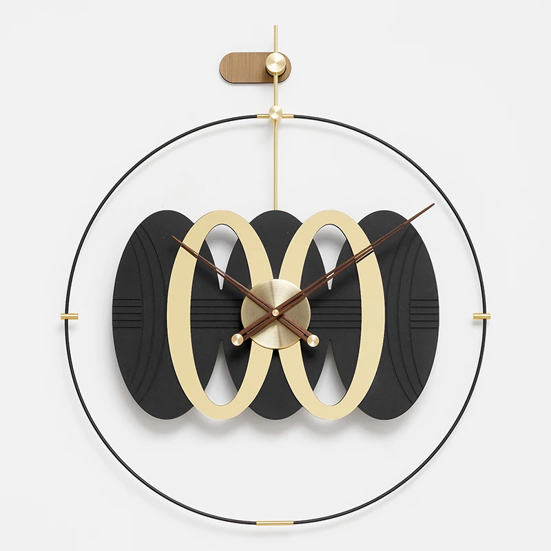 

Creative Silent Big Wall Clock Modern Design 3d Round Nordic Wall Clock Decoration Living Room Horloge Murale Minimalist Decor