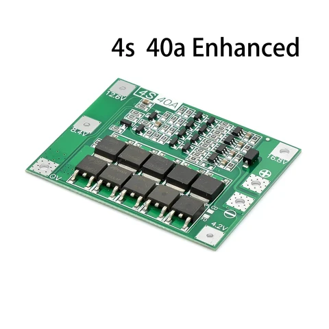 Плата защиты литиевой батареи STJF 3S/4S 40A 60A