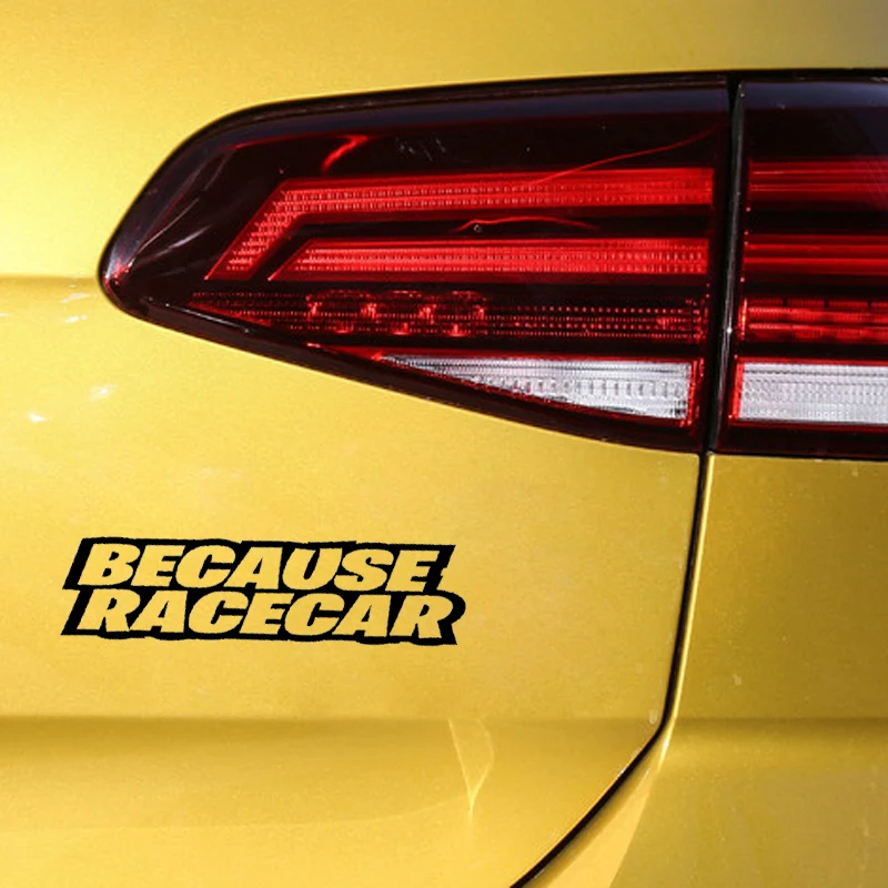 Забавные наклейки для гоночного автомобиля модные турбо персонализированные